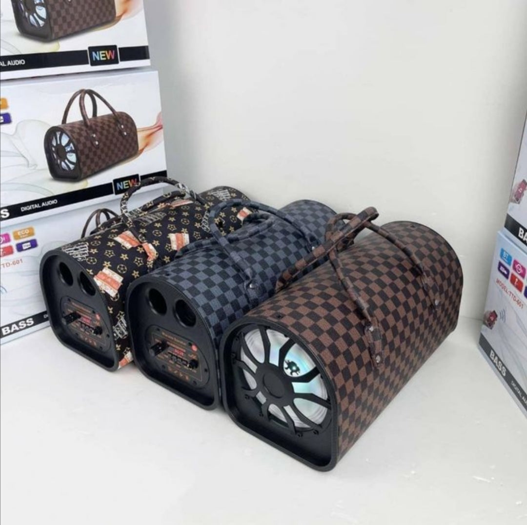 Sac a mains portable speaker bleutooh