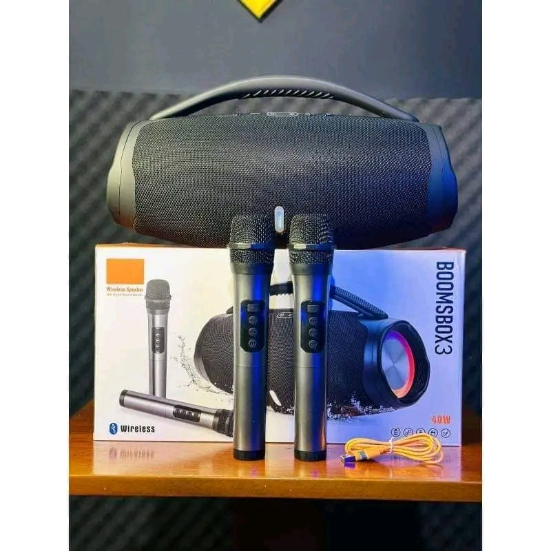 Boombox 3 avec 2 micro