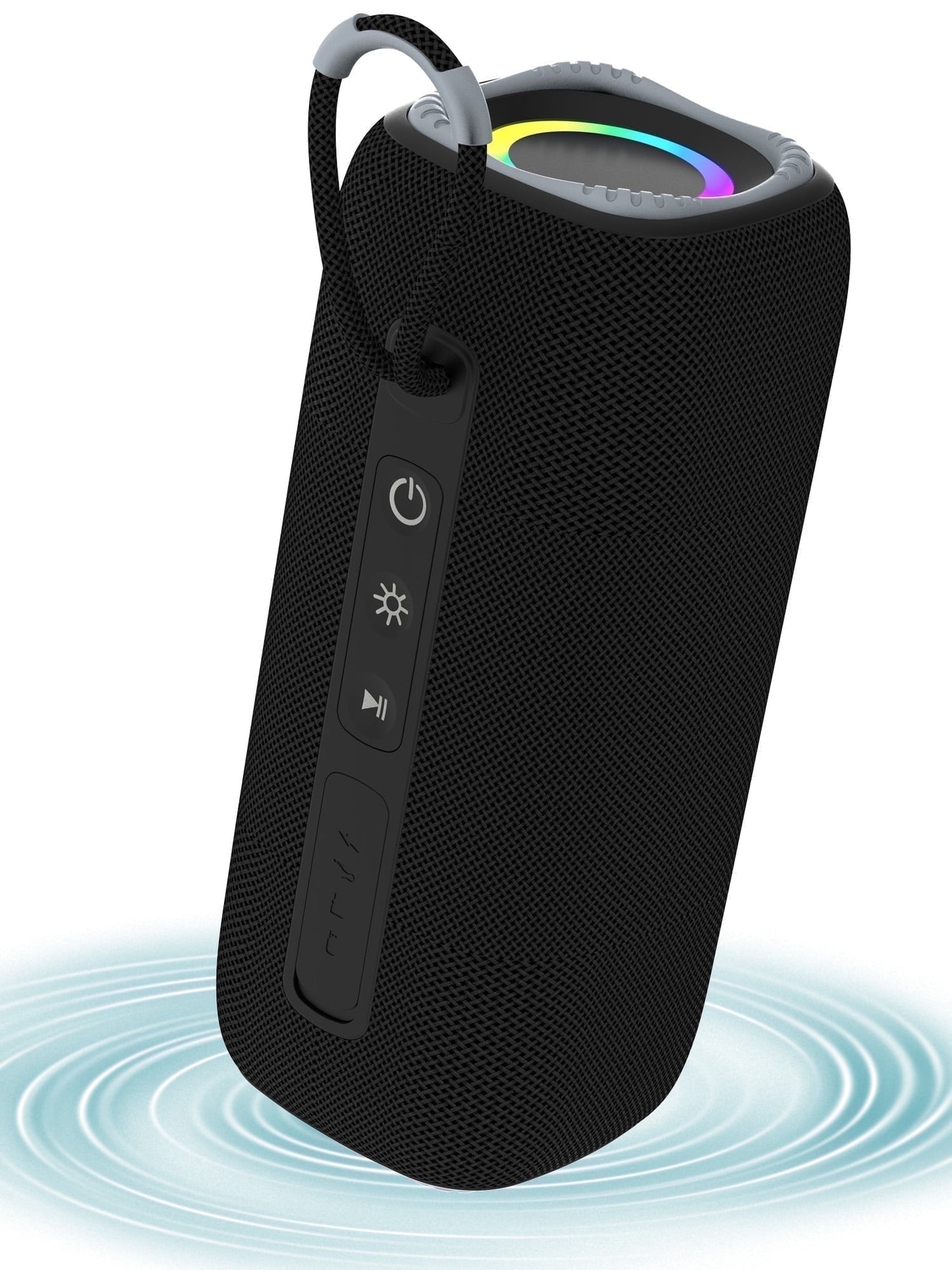 Haut-parleurs Bluetooth portables Lvelia،haut-parleur sans fil avec son stéréo fort،Bluetooth 5.3, lumières RVB, double couplage pour la maison،l'extérieur, la fête, les idées cadeaux