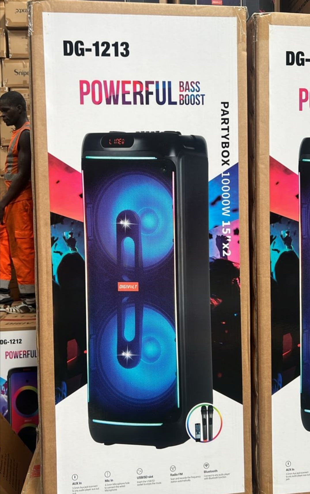 DG-1213 enceinte bleutooh
