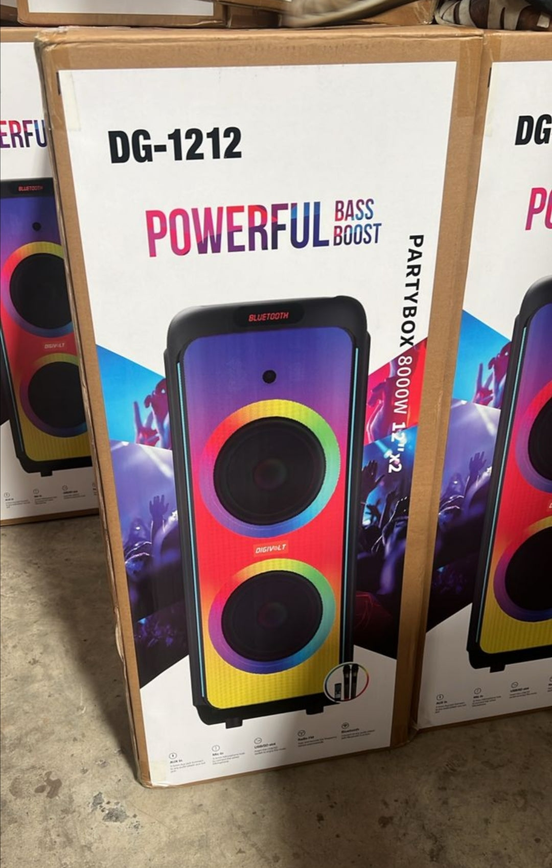 DG-1212 enceinte bleutooh